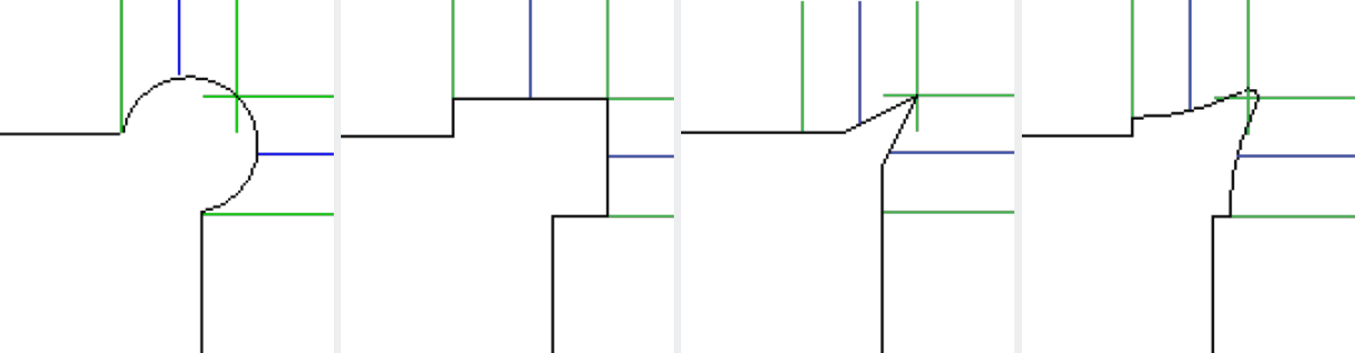 Blech News Header – Freistellungen Sheet metal bend reliefs / Blech freistellungen