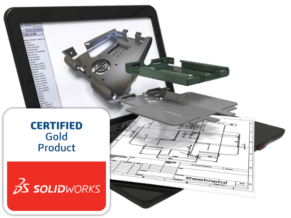 SPI-sheetmetal-solidworks-partner-sm SPI SheetMetalWorks - Solidworks Gold Partner product