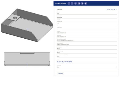 Example: Price calculation with SPI Unfold Engine
