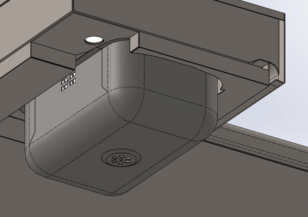 Kugelecke - CAD Design von Ubert